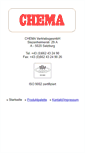 Mobile Screenshot of chema.at